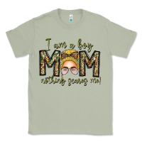Matcha Iam Boy Mom Nothing Scares Me Classic Tee - CowhideDigitalArt