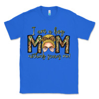 True Royal Iam Boy Mom Nothing Scares Me Classic Tee - CowhideDigitalArt