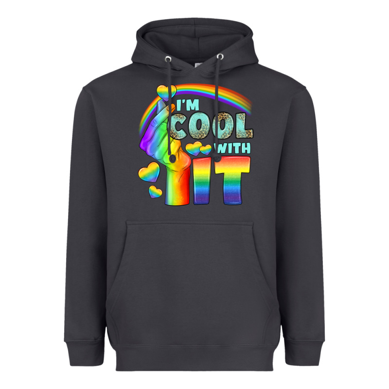 Lgbtq İ'm Cool With İt Heavyweight Hoodie by BundleAndBundleShop | Teevron