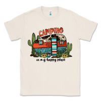 Natural camping is my happy place Classic Tee - JahusDesignShop