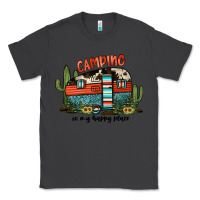 Smoke camping is my happy place Classic Tee - JahusDesignShop