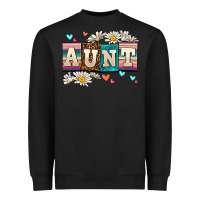 Black daisy aunt Heavyweight Sweatshirt - AdoDesignShop