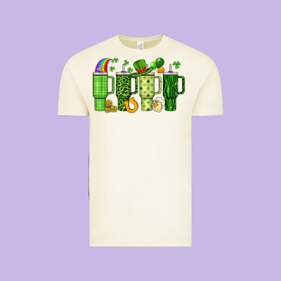 Obsessive Cup Disorder St Patrick S Day Vintage Tee Designed By Artiststas