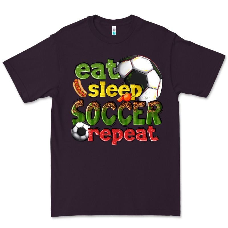 Eat Sleep Soccer Repeat Premium Tee by texasbilliewilder | Teevron
