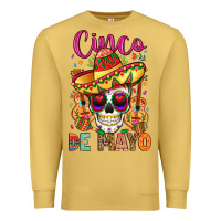 Antique Gold cinco de mayo Premium Sweatshirt - LillyAllenDesigns