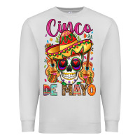 Dove Grey cinco de mayo Premium Sweatshirt - LillyAllenDesigns