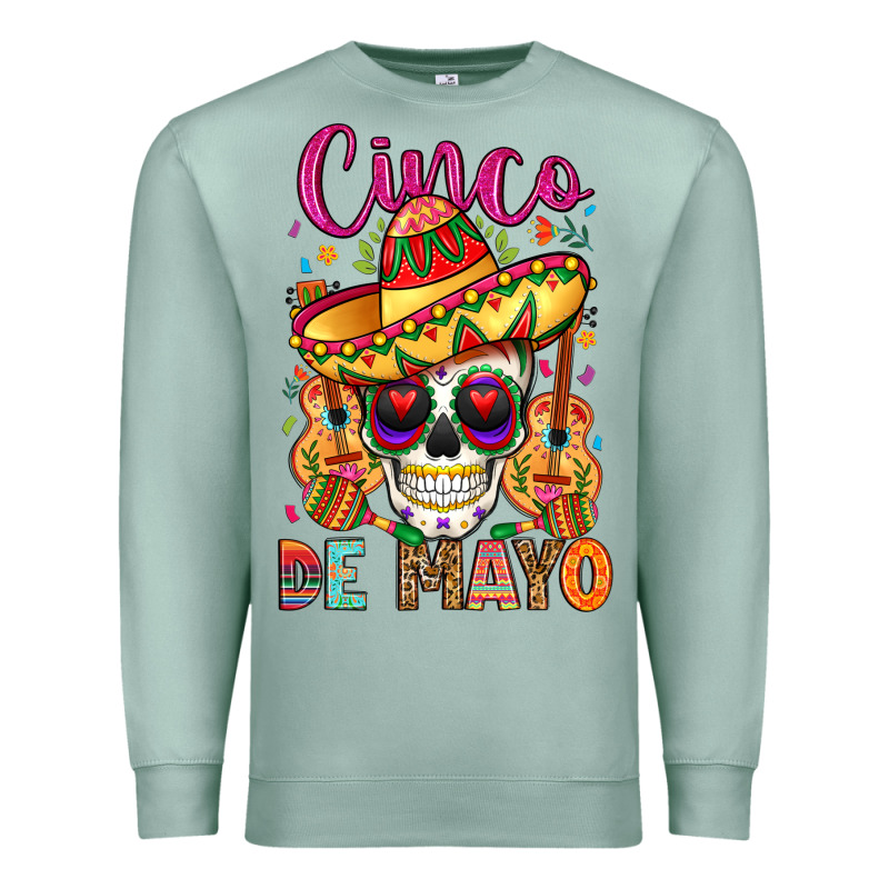 Cinco De Mayo Premium Sweatshirt by LillyAllenDesigns | Teevron