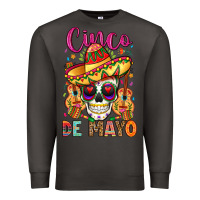 Smoke cinco de mayo Premium Sweatshirt - LillyAllenDesigns