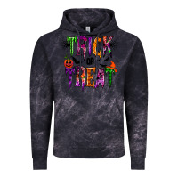 Cloud Black trick or treat Vintage Hoodie - RacoonDesign