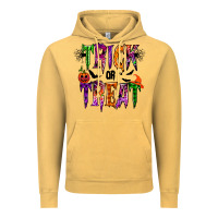 Vintage Mustard trick or treat Vintage Hoodie - RacoonDesign
