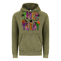 Vintage Olive trick or treat Vintage Hoodie - RacoonDesign