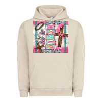Pigment French Oak he is risen Urban Hoodie - TumblerDesignByShophia