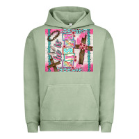 Pigment Oil Green he is risen Urban Hoodie - TumblerDesignByShophia