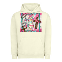 Pigment Pistachio he is risen Urban Hoodie - TumblerDesignByShophia