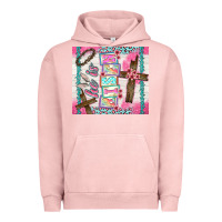 Pigment Salmon he is risen Urban Hoodie - TumblerDesignByShophia