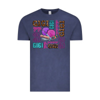 Vintage Denim gigi gigi with knitting Vintage Tee - AdoDesignShop