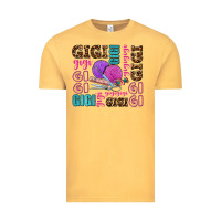 Vintage Mustard gigi gigi with knitting Vintage Tee - AdoDesignShop