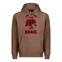 Chestnut Just A Girl Who Loves Bears Premium Hoodie - Bettercallsaul