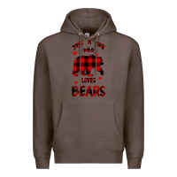 Coffee Just A Girl Who Loves Bears Premium Hoodie - Bettercallsaul