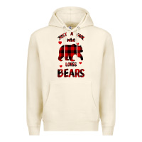 Tofu Just A Girl Who Loves Bears Premium Hoodie - Bettercallsaul