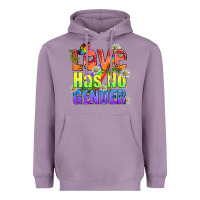 Lavender Love Has No Gender Pride Lgbtq Heavyweight Hoodie - BundleAndBundleShop