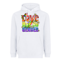 White Love Has No Gender Pride Lgbtq Heavyweight Hoodie - BundleAndBundleShop