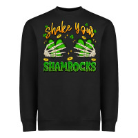 Black shake your shamrocks Heavyweight Sweatshirt - Artiststas