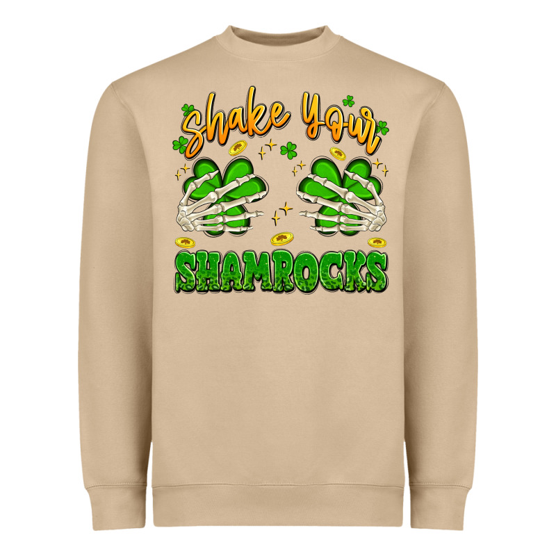 Shake Your Shamrocks Heavyweight Sweatshirt by Artiststas | Teevron