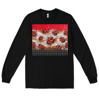 Black ladybug tumbler Long Sleeve Tee - BarkalooDesign