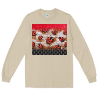 Mushroom ladybug tumbler Long Sleeve Tee - BarkalooDesign