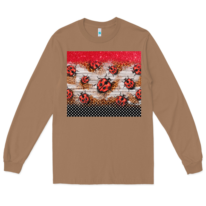 Ladybug Tumbler Long Sleeve Tee by BarkalooDesign | Teevron