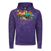 Western Farm Truck Farm Animals Vintage Hoodie | Teevron