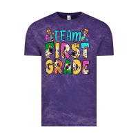 Cloud Purple team first grade Vintage Tee - JahusDesignShop