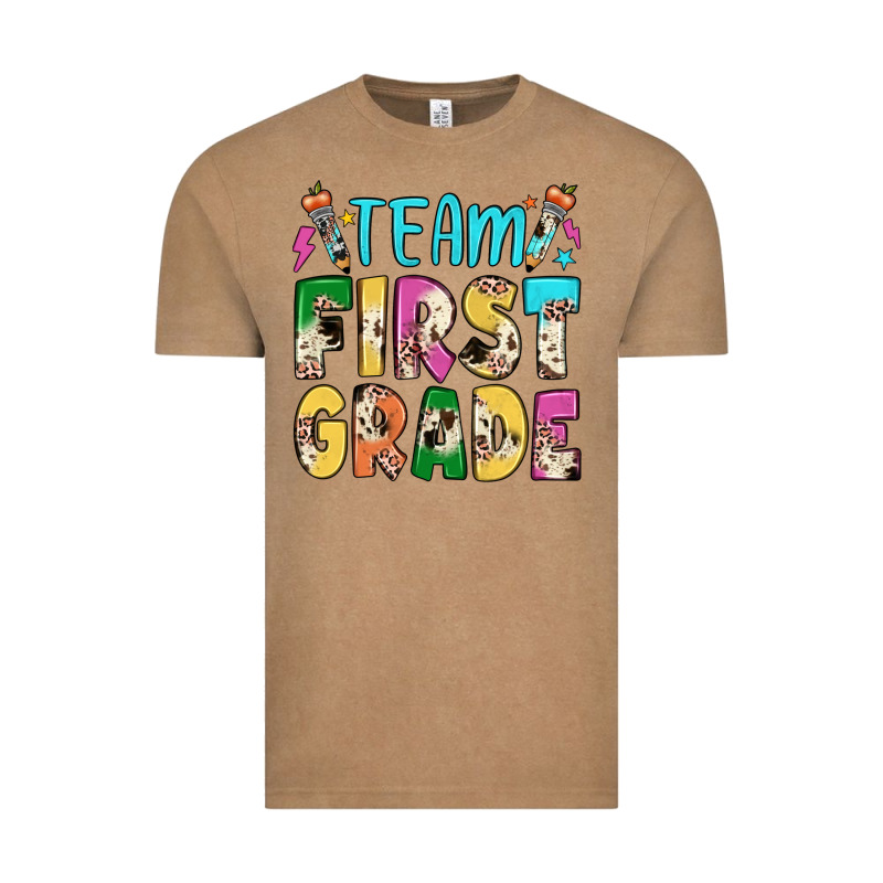Team First Grade Vintage Tee by JahusDesignShop | Teevron