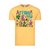 Vintage Mustard team first grade Vintage Tee - JahusDesignShop