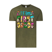 Vintage Olive team first grade Vintage Tee - JahusDesignShop