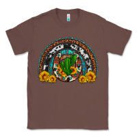 Chestnut cactus sunflower horseshoe rainbow Classic Tee - Artiststas