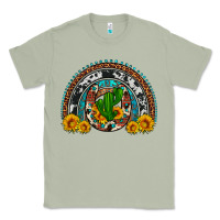 Matcha cactus sunflower horseshoe rainbow Classic Tee - Artiststas