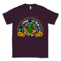 Plum cactus sunflower horseshoe rainbow Classic Tee - Artiststas