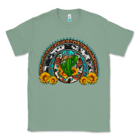 Sage cactus sunflower horseshoe rainbow Classic Tee - Artiststas
