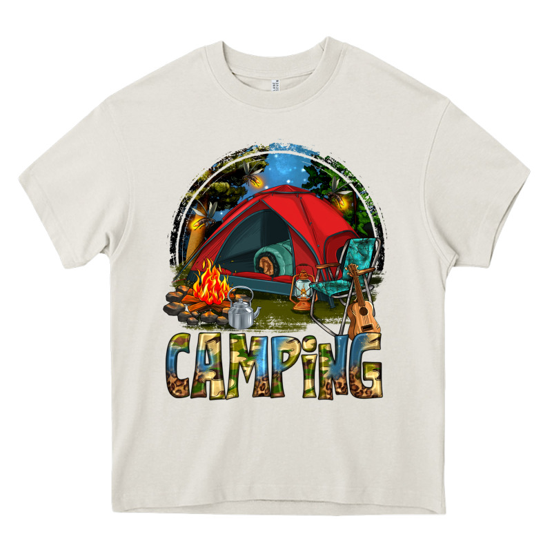Camping Heavy Core Tee by texasbilliewilder | Teevron