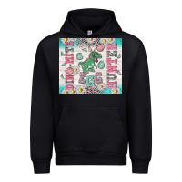 Black dino mite egg hunter Urban Hoodie - TumblerDesignByShophia
