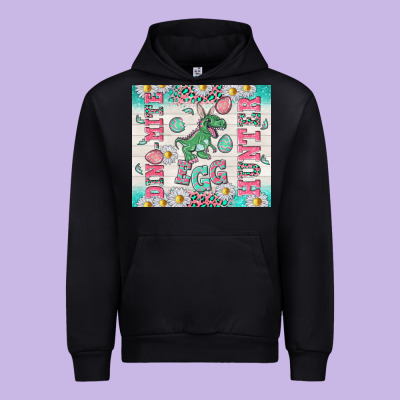 Dino Mite Egg Hunter Urban Hoodie Designed By Tumblerdesignbyshophia