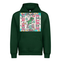 Forest Green dino mite egg hunter Urban Hoodie - TumblerDesignByShophia