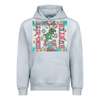 Heather Grey dino mite egg hunter Urban Hoodie - TumblerDesignByShophia