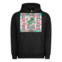 Pigment Black dino mite egg hunter Urban Hoodie - TumblerDesignByShophia