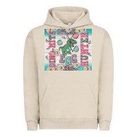 Pigment French Oak dino mite egg hunter Urban Hoodie - TumblerDesignByShophia