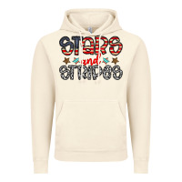 Vintage Artic stars and stripes Vintage Hoodie - CowhideDigitalArt