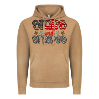 Vintage Camel stars and stripes Vintage Hoodie - CowhideDigitalArt