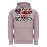Vintage Zinc stars and stripes Vintage Hoodie - CowhideDigitalArt